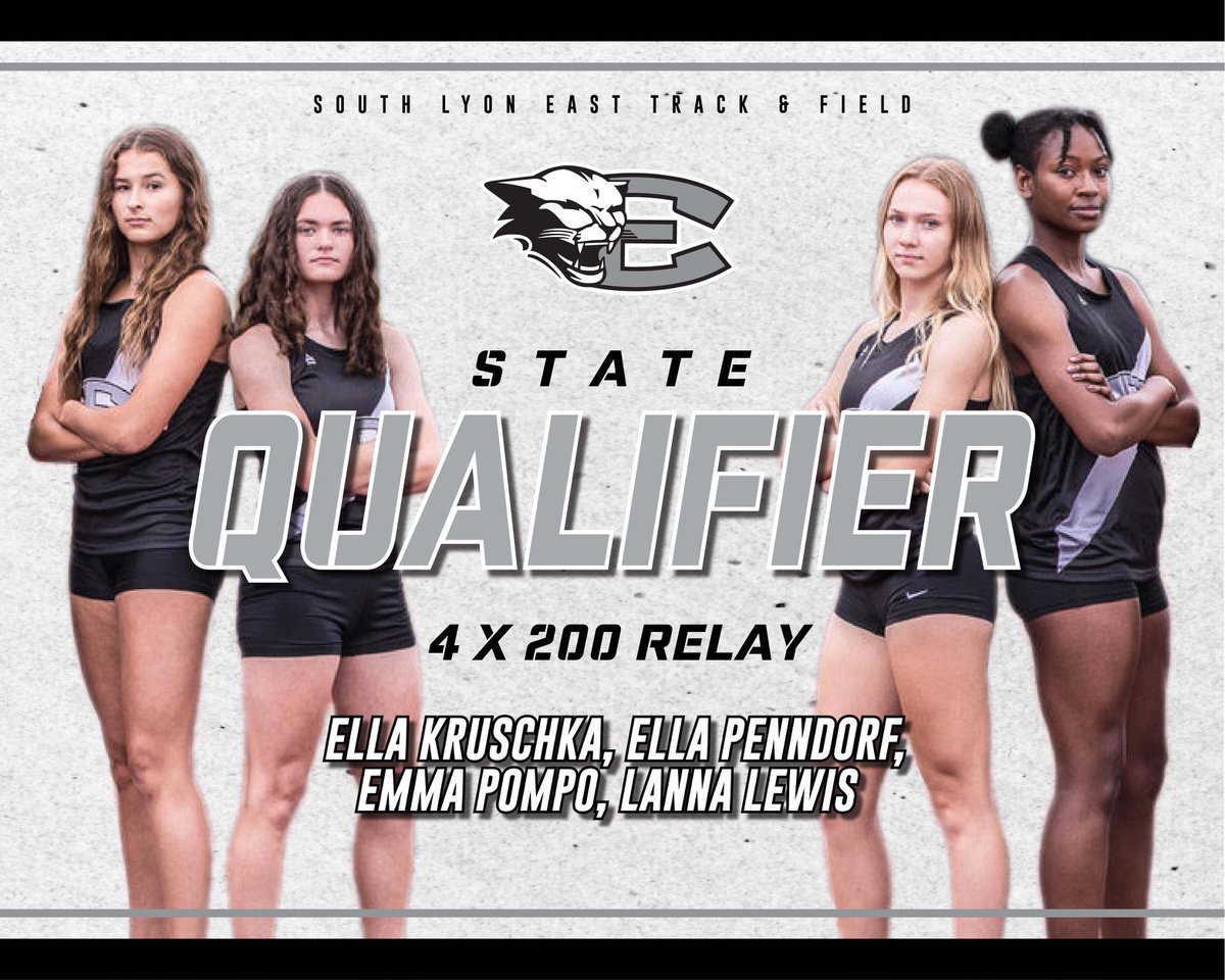 BeEastTrack's tweet photo. Relay team was seeded 14th, moved up to finish 11th with a scorching time and new school record of 1:44.87!! MHSAA D1 State Meet π€© https://t.co/Qtzot7gAqE