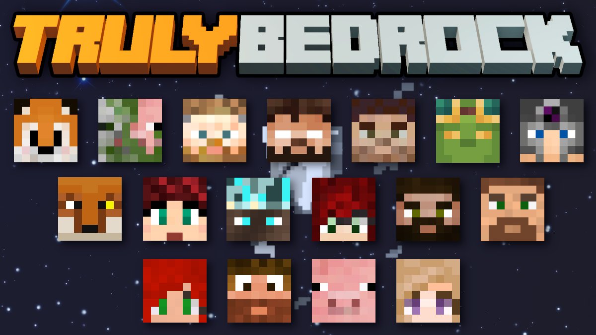 TrulyBedrock's tweet image. Welcome to Truly Bedrock!
The whitelist for Season 3:
@FoxyNoTail @silentwisperer_ @GruvaGuy @Slacklizard @RogueFoxGaming @ZloYxp @db8035 @TizztomTweets @thatZap113 @TitanLyarrah @Jessiie_B @MrBeardstone @DadCraft73 @LadyJade414 @BrunoDanUy @2Piggles @x_jasey