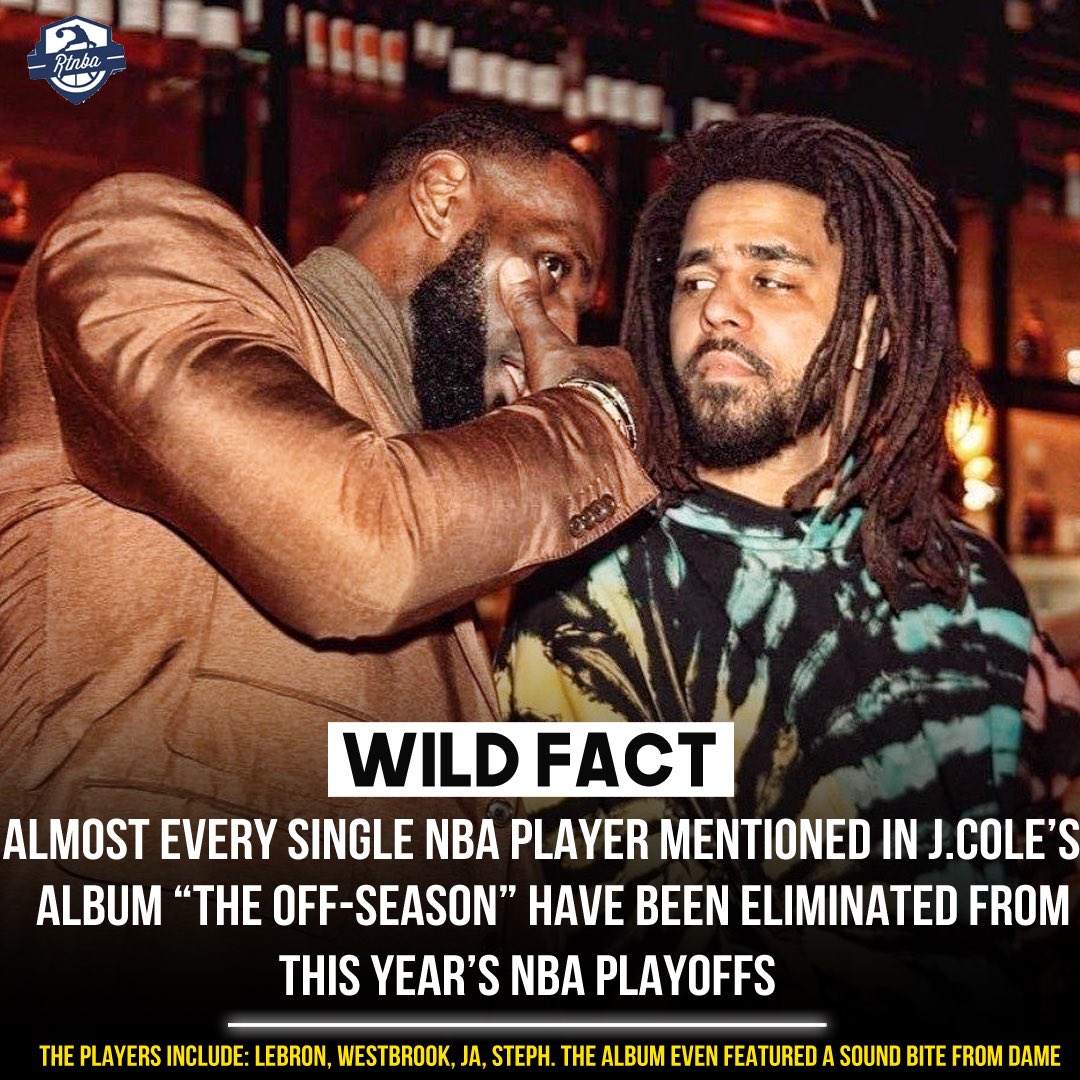 RTNBA's tweet photo. J. Cole wasn’t joking when he named his album ‘The Off-Season’. https://t.co/GYUSPM2I4h