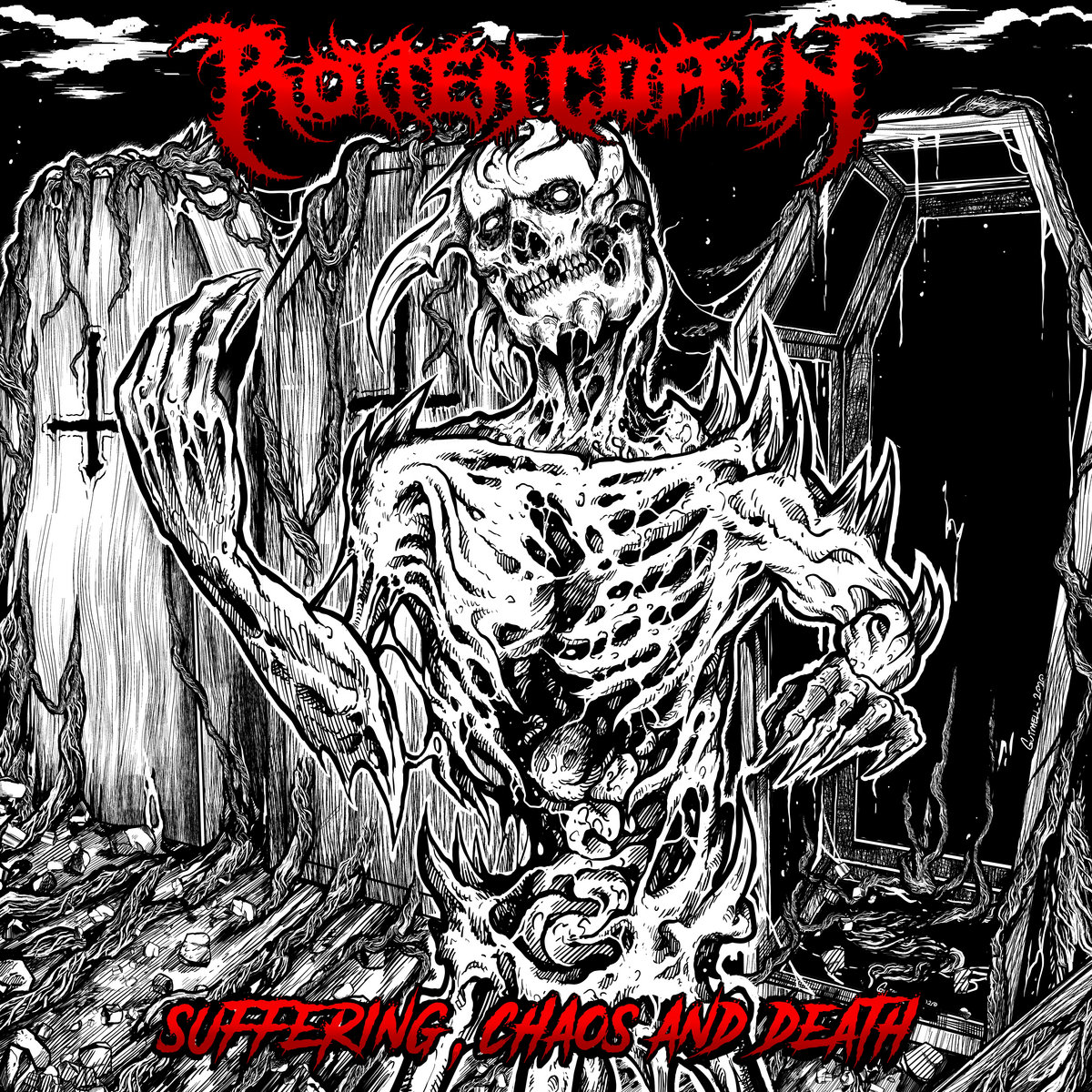 Rotten Coffin Death Metal band from Madeira Island, Portugal 
Rotten Coffin - Suffering, Chaos and Death