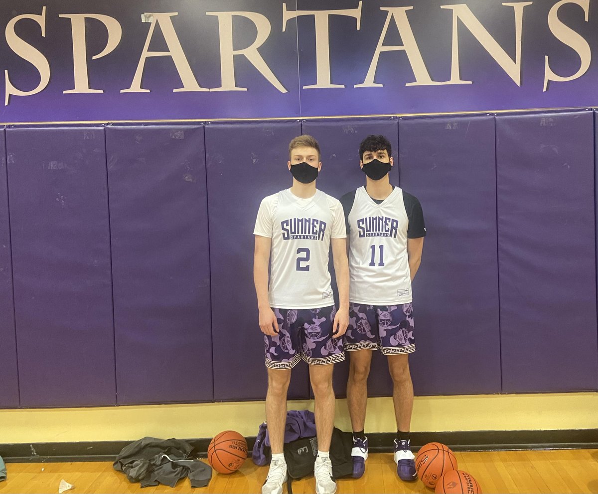 Champ Spencer and Nathan Voliva have spent most of their basketball careers playing against each other. Now they are teammates and will be roommates next year when they continue their education and basketball careers at St. Martin's. bit.ly/3ixXukH