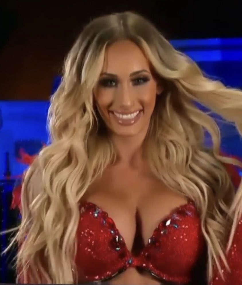 WWE Star Carmella Channels 'Hotter Than Hell' Vibes In Red Dress 4
