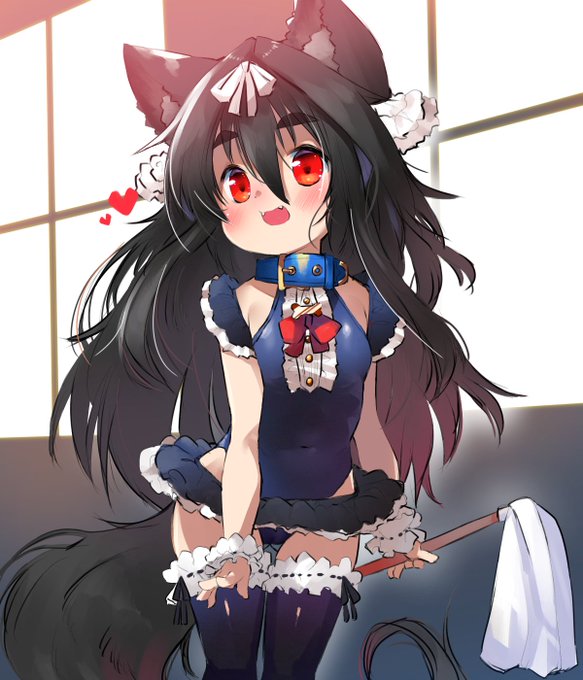 ぴっちりメイドさんスーツ🐺🐾rkgk 