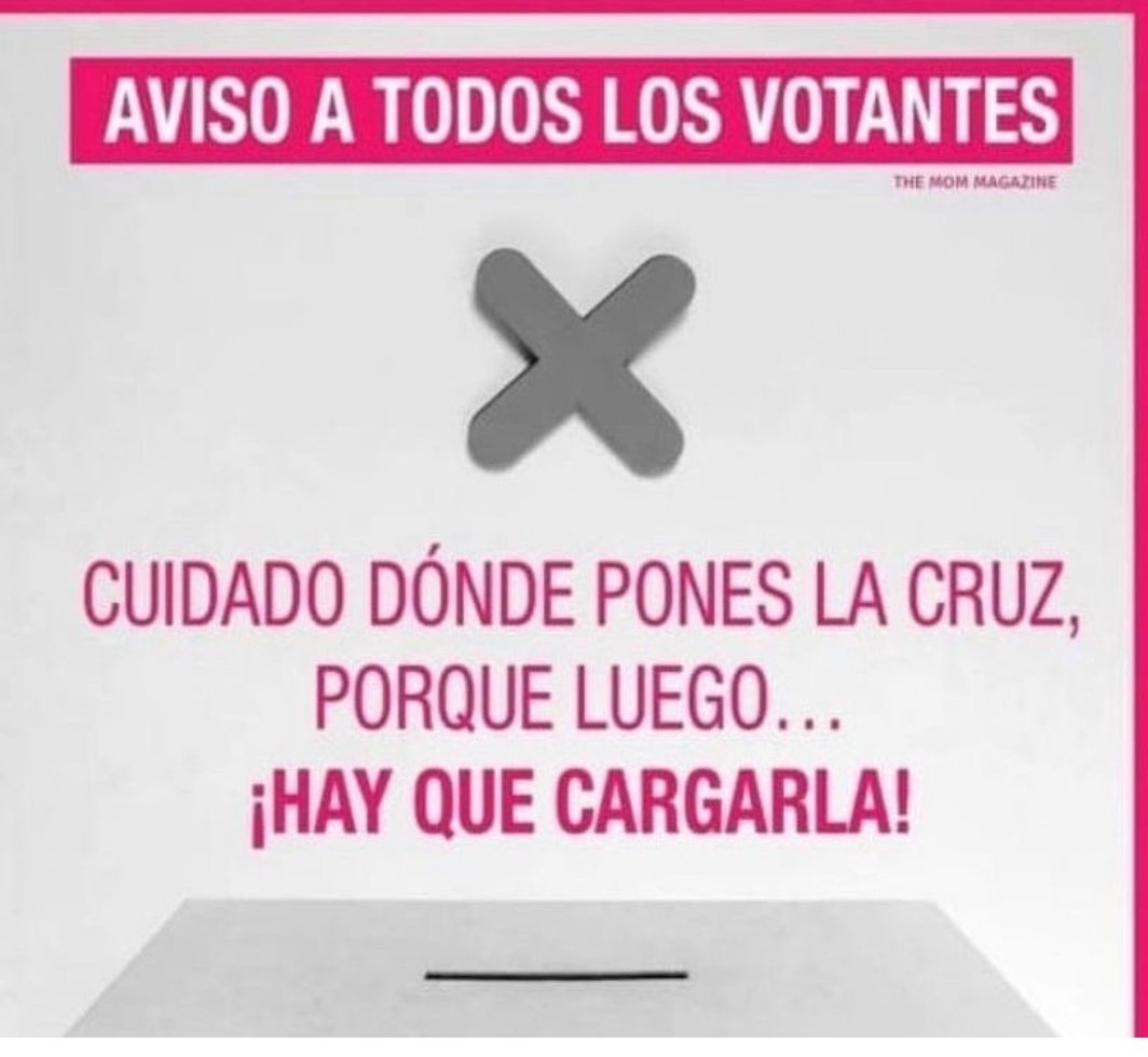marissaperea's tweet photo. Razona tu VOTO ✔ #acudeavotar https://t.co/CY6vl3CCo3