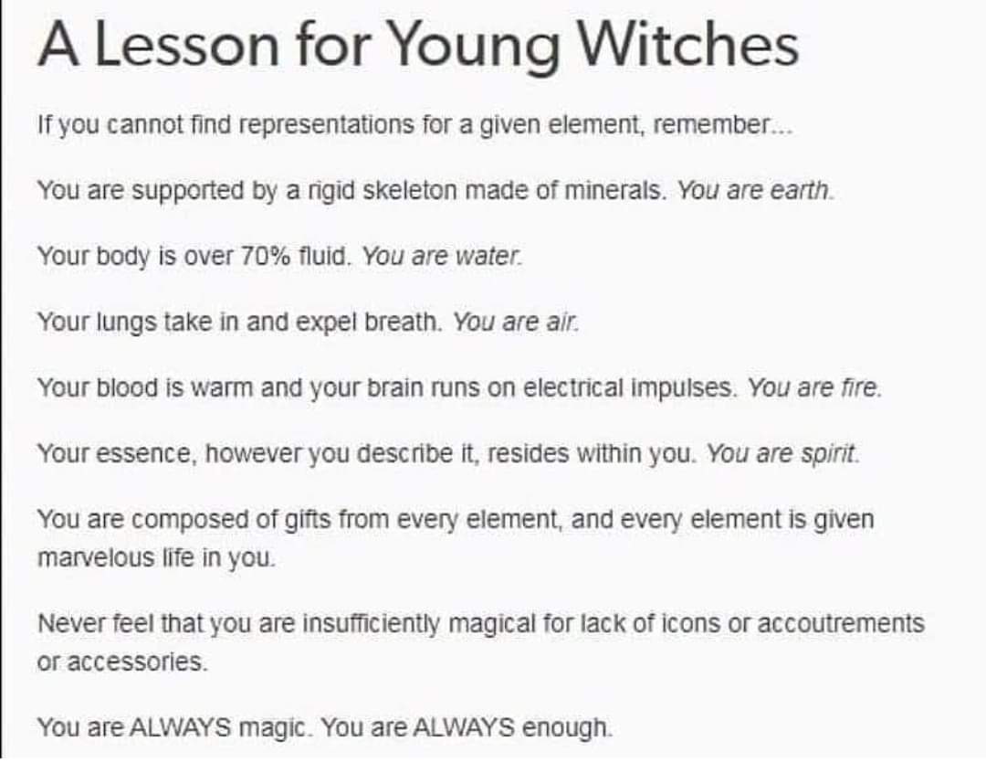 This is a really cool way to look at things. Never doubt yourself 🤍✨ #witchtwt