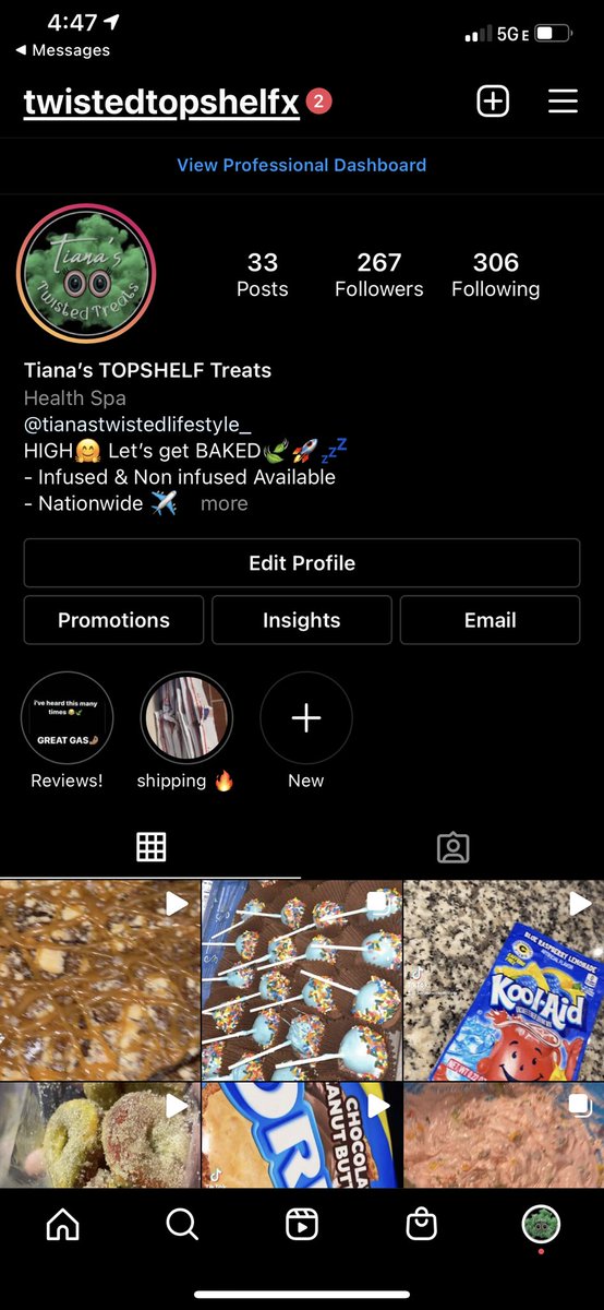follow my new instagram!💞 doing $5 off everybody that shouts me out next purchase ‼️