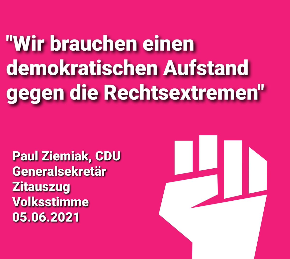 🤔🤔🤔🤔 Irgendwie richtig. Is das jetzt nen Aufruf zum Generalstreik, wer weiß... verrückte Zeiten, mal sehen was morgen rauskommt. Wenn's nich so läuft morgen fragen wir die CDU ob se zum Aufstand mitkommen. #ltwlsa