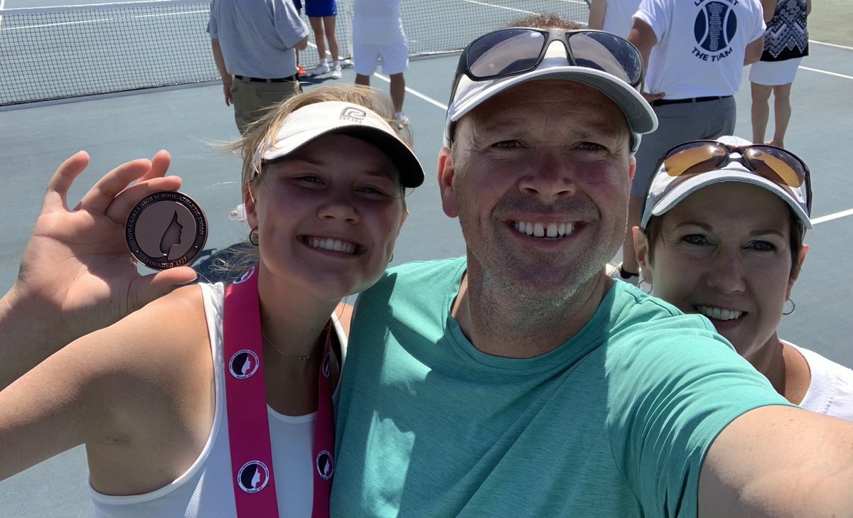 Update- Butler Schneider Straus Hanson Behrens Oleson Mingus 4th Place 1A Team Tennis! Congrats and thank you Coach O’Ohara <a href="/SpiritLakeIA/">Spirit Lake Schools</a> <a href="/OkobojiHS/">Okoboji High School</a>