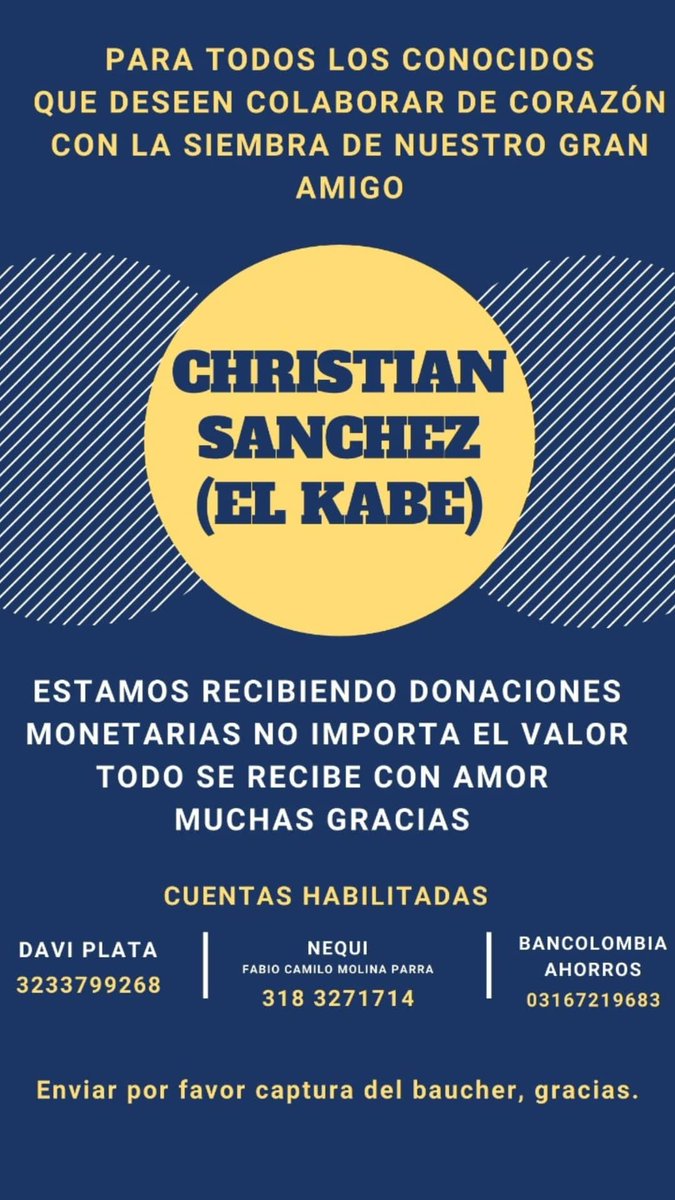 elvalleconvera's tweet photo. #SolidaridadCali 🚨 El día de ayer 3 jóvenes fueron asesinados por la #Policía en #Cali, hoy sus familias están recolectando dinero para las exequias, les pedimos colaboración para costos funerarios.

Pedimos el favor a @GustavoBolivar que parte del Vaki sea para las familias 🙏 https://t.co/BpuQznu8pD