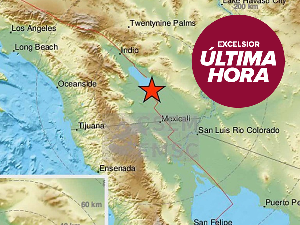 Excelsior's tweet photo. #ÚLTIMAHORA 🔴 #Sismo de magnitud 5.3 sacude el sur de California.

➡️ https://t.co/r39lDyEOoW https://t.co/iszdhDCGOm