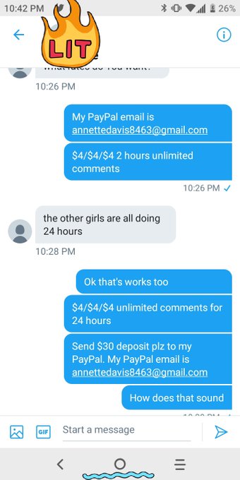 Rt game in effect help me drain this sub for every penny he has  $4/$4/$4 unlimited comments for 24 hours<a href="/tag/newprofilepic"class="tags"><span>#newprofilepic</span></a>