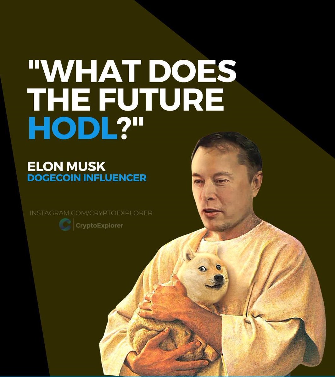 Dogefather
The Tesla CEO is at it again. While not specifically supporting Dogecoin (DOGE), another Tweet from Elon Musk asking, ‘What does the future hodl?’ comes just as DOGE is on the up.