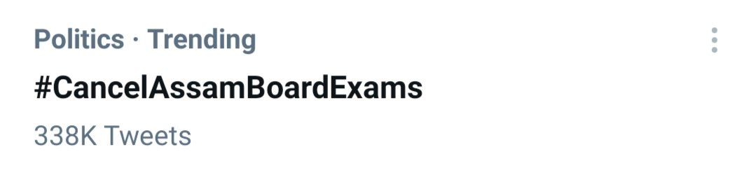 sajin_aktar's tweet photo. Crossed 300k, next target 500,k๐ฅ๐ช
#CancelAssamBoardExams https://t.co/k3177NFwhO