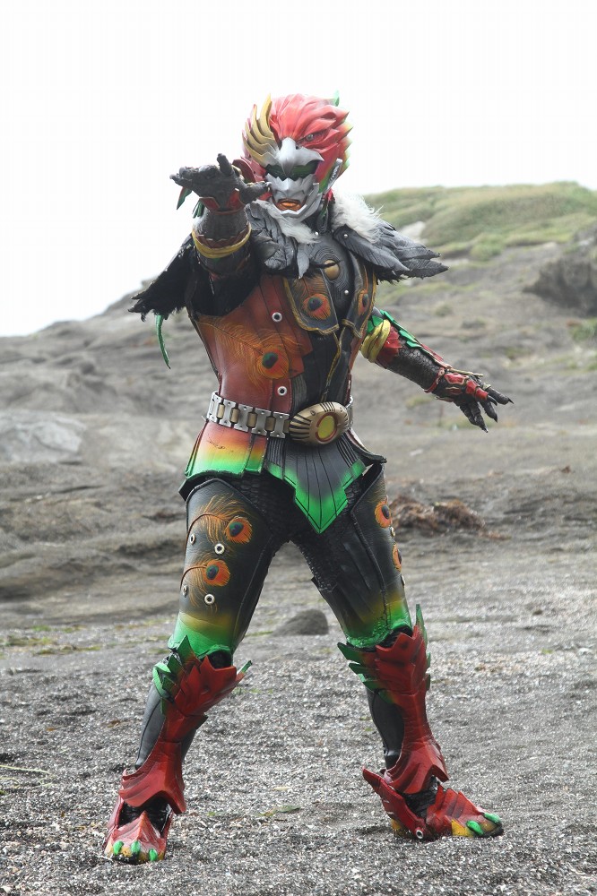 仮面ライダーオーズ　アンク怪人形態　1/1スケール マスク　コスプレ用完成品 仮面ライダーオーズ アンク怪人形態 1/1スケール マスク コスプレ用