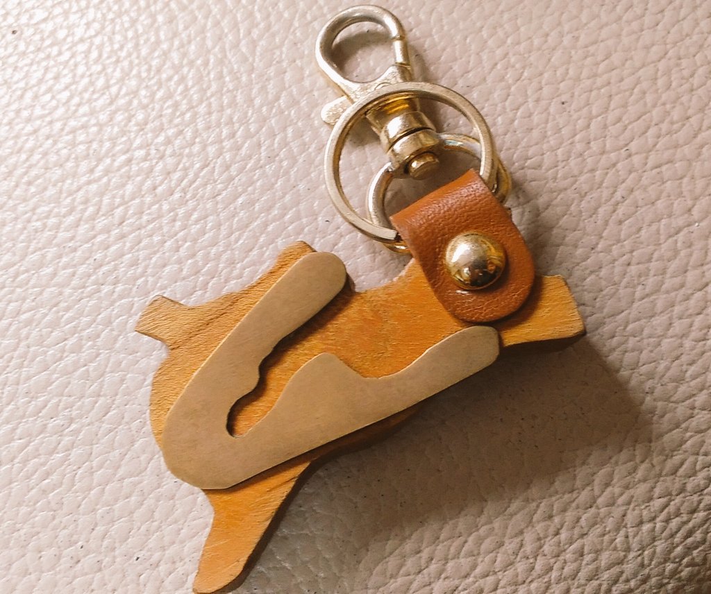 Inoryuu131 Gr Granturismo 昔 中学の技術の授業で金属加工と木材加工やったとき作ったキーホルダー 見る人が見れば上の金属の部分と下の木の形何を示してるかわかる 作品 キーホルダー 工作 中学生技術 加工品 車好きと繋がりたい バイク乗り