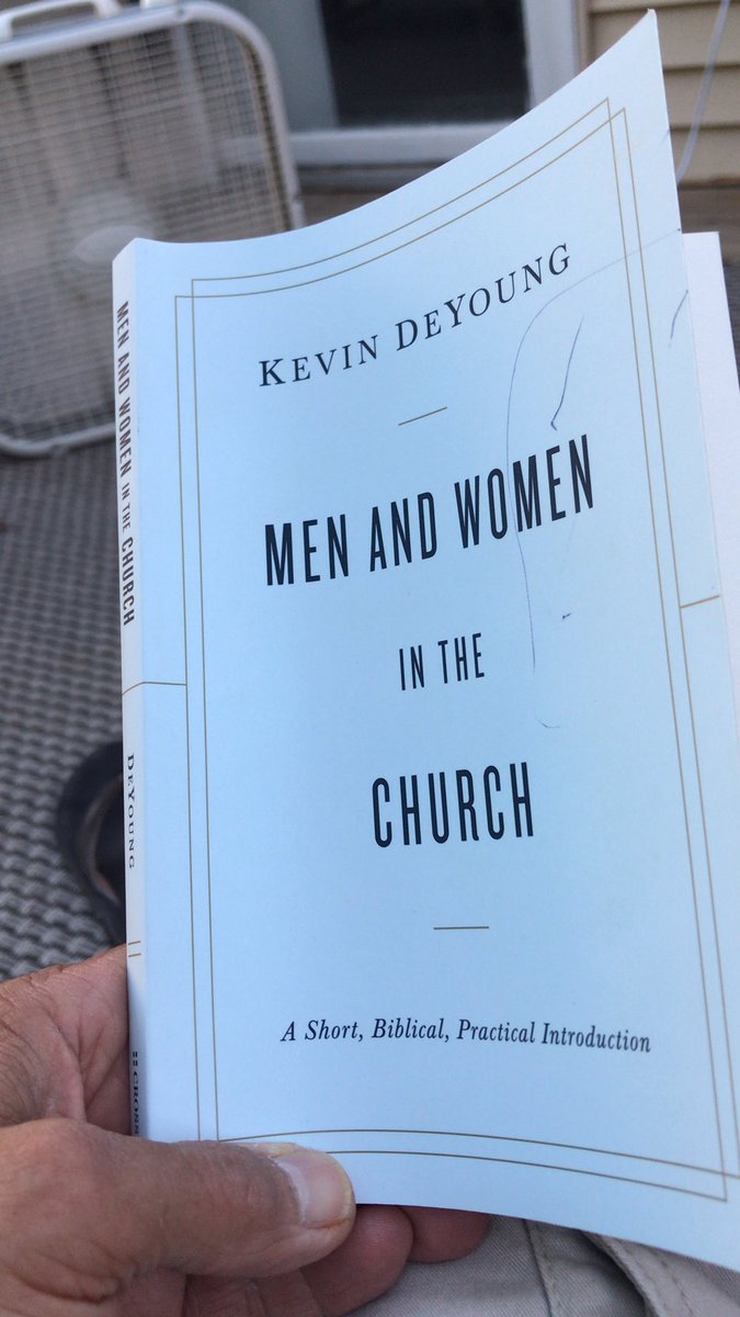 calvaryfred's tweet photo. @RevKevDeYoung thank you for your insights to this book. I’m teaching in 1 Tim 2 tomorrow and was given to me at our Calvary Chapel pastors conference. https://t.co/y9ost7YDvs