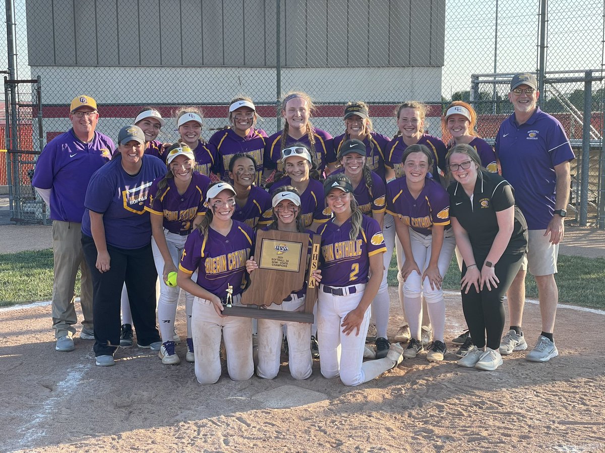 GCHS_Athletics's tweet photo. Final | Semi-State Champions | 🏆 

@GuerinSoftball beats Kankakee Valley 7-0 and advances to the @IHSAA1 3A State Finals! #MakingHistory

@GuerinCatholic @Richie_Hall @indyhsscores https://t.co/XKeBL3hh7y