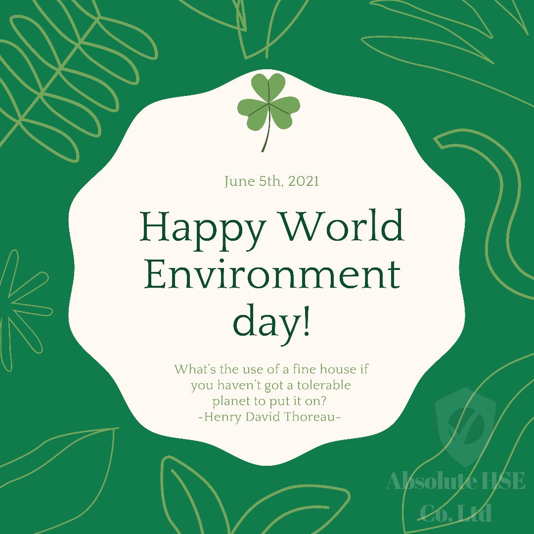 absolutehseco's tweet photo. Sustainability is just the key to environmental management! Let’s manage waste and stop environmental pollution! Also remember to plant a tree today! Your generation will be glad you did. #worldenvironmentday  #plantatree #savetheearth #hse #environment https://t.co/vKpfogpj8a