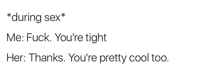 We all have said dumb shit 😏#sexmeme https://t.co/oWDLHNLCUQ<a href="/tag/sexmeme"class="tags">#sexmeme</a>