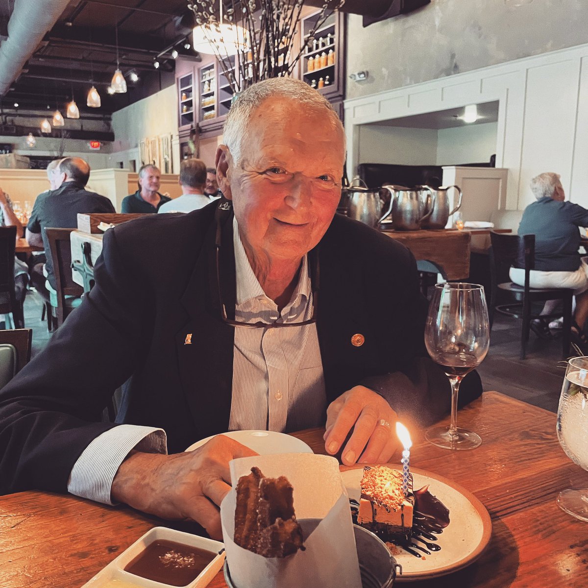 DrLizGenovese's tweet photo. Happy birthday, Dad!! Thank you for being my rock and my role model 🥰 I love you so much!!! #happybirthday #thisis82 #charleston @thegrocerychs https://t.co/RT44WfEoI8