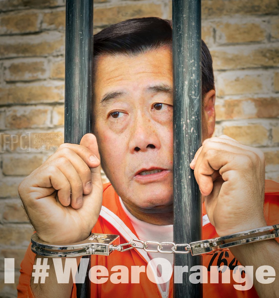 First up is one of our go-to hypocrites: Former CA State Senator @LelandYee! In 2015, this advocate of 'assault weapon' bans admitted to conspiring to import automatic weapons into New Jersey from the Philippines. On this #WearOrangeDay we remember YOU Uncle Leland!