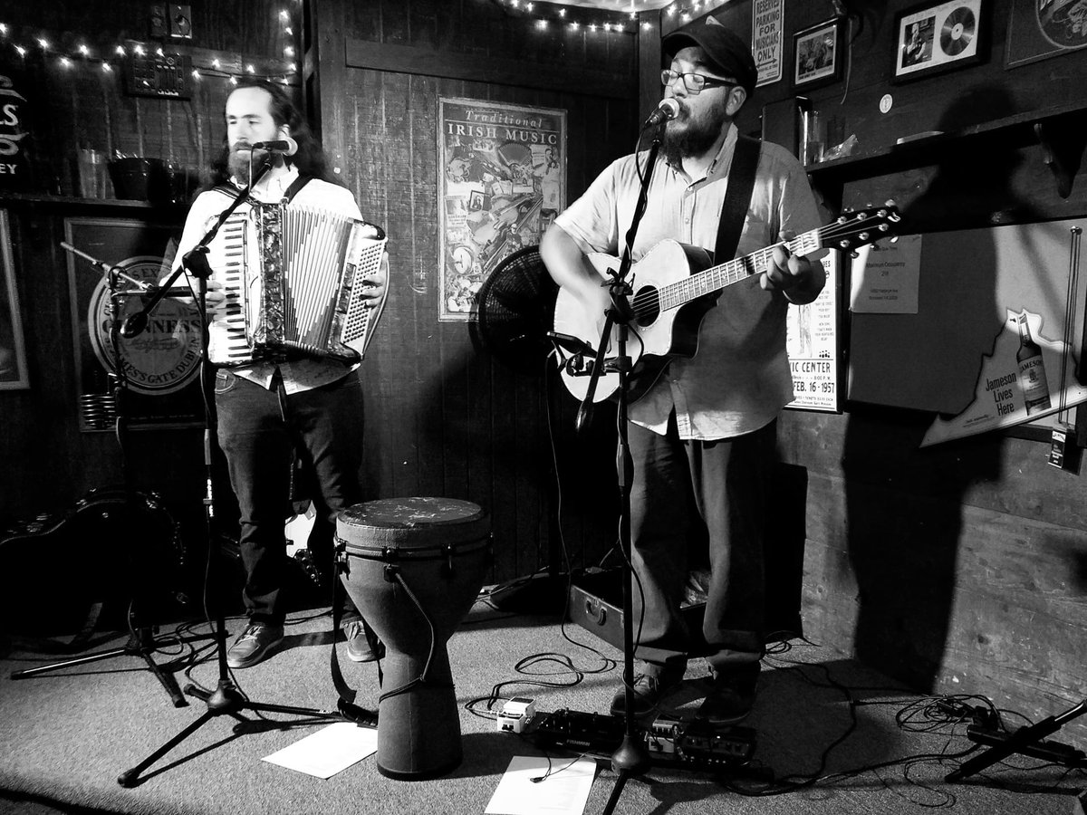 SaintSquareBand's tweet photo. Check out this shot from our show last night out at @RareOldePub! #STSQ #RVA #livemusic https://t.co/ULFrJMzwEJ