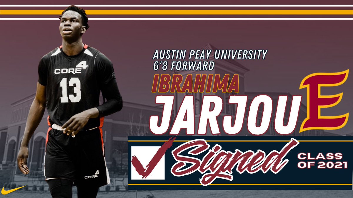 EULionsMBB's tweet photo. 🚨🦁SIGNED🦁🚨

‼️Lion Nation, let’s welcome our guy Ibrahima Jarjou to the family‼️

Jarjou is all the way from Senegal, Africa!! He played at Austin Peay University for a year before coming to us! We are extremely excited to welcome Jarjou to the family!! https://t.co/j4L4U4h53L
