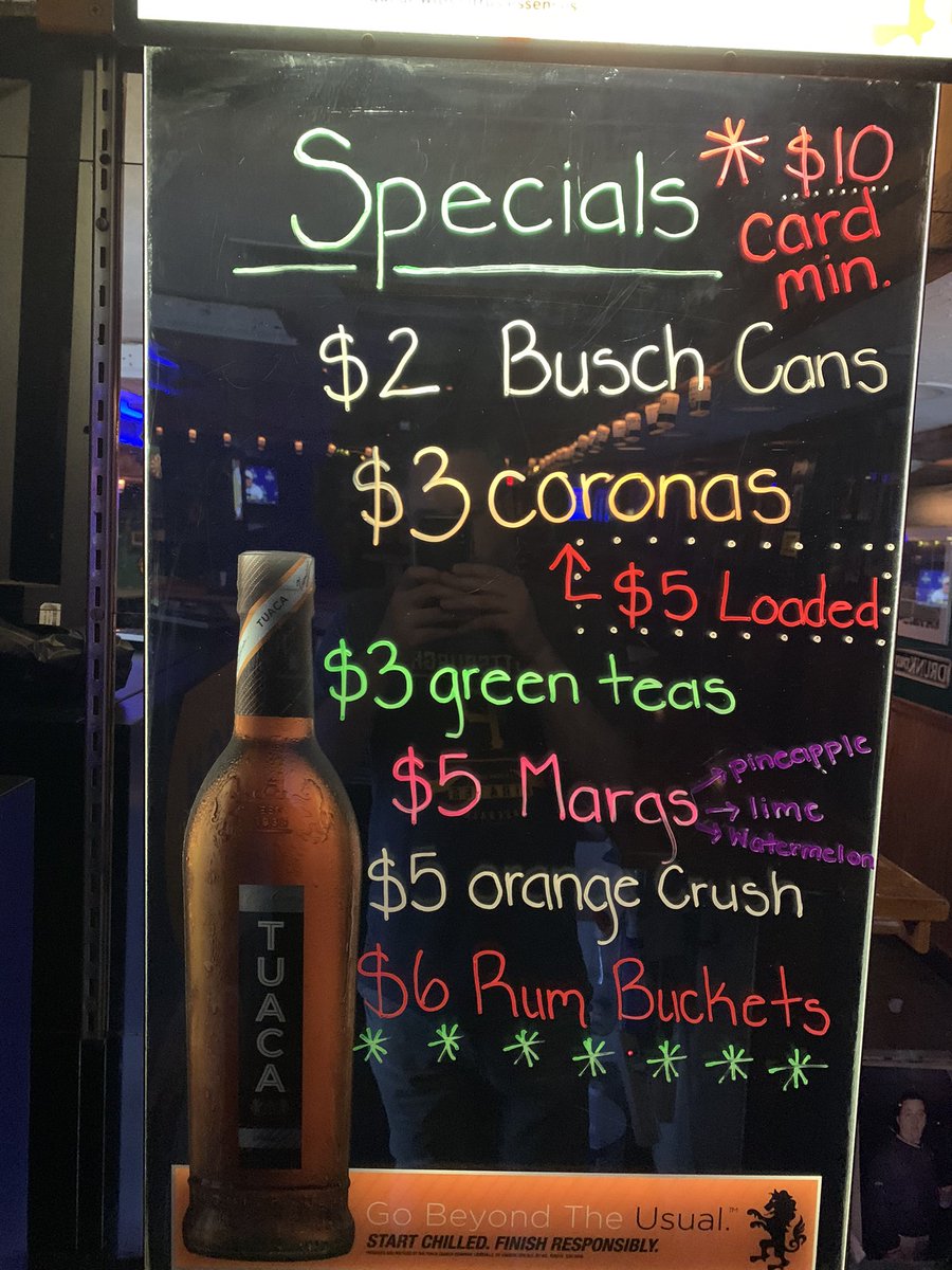 We are open! No cover!