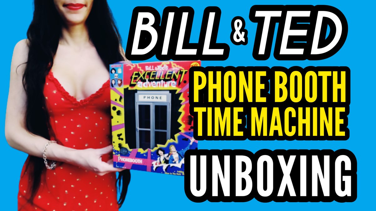 lexyalexa888's tweet photo. BILL &amp; TEDS EXCELLENT ADVENTURE PHONE BOOTH TIME MACHINE UNBOXING FIGBIZ TOYS COLLECTIBLES
NEW #youtube #Video 
https://t.co/ci1v6g4eFD
#BILLTED #PHONEBOOTHTIMEMACHINE #UNBOXING #EXCELLENTADVENTURE
#FIGBIZ #TOYS #COLLECTIBLES https://t.co/cMEo0fC5L5