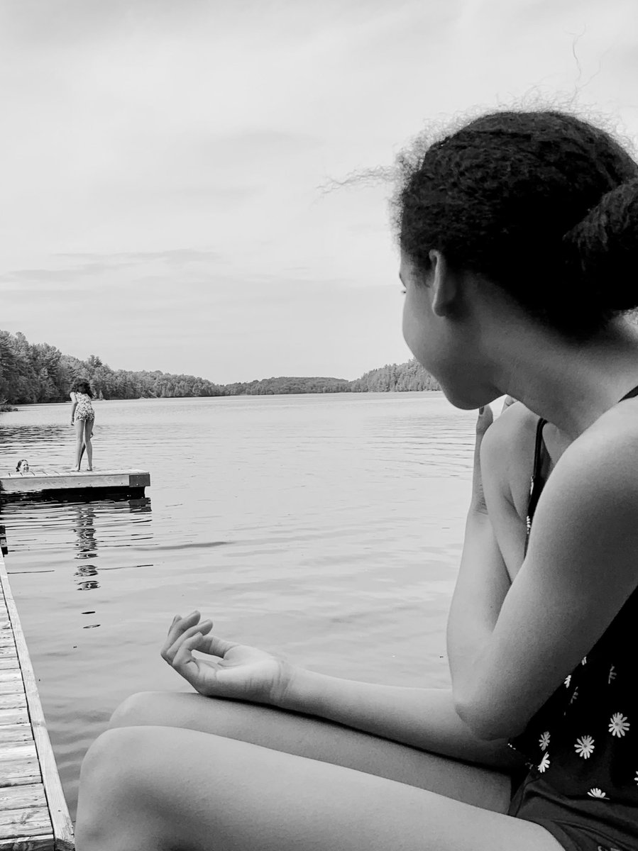 A weekend connecting to nature, reading books, and zero screen time is doing wonders for these kids! #GouldLake #ygk #naturelovers