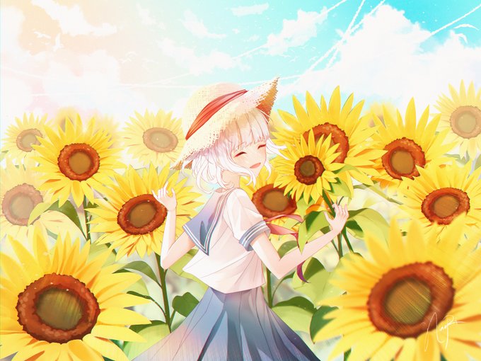 ひまわりの約束のtwitterイラスト検索結果