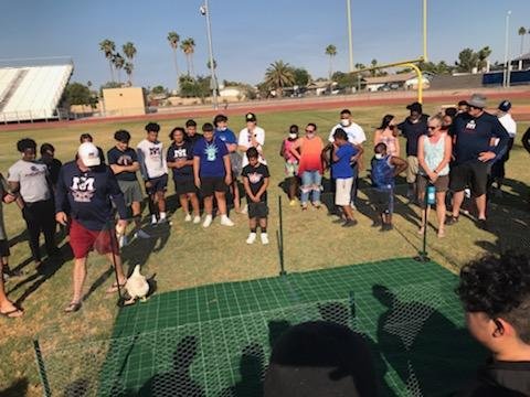 Charger Chicken Drop Winners!
1st Place-  Pelikani Fetuu 
2nd Place- Britt Duran
3rd Place-  Brian Garza