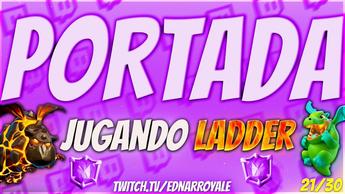 Ednar_Royale's tweet image. 🔴 EN VIVO - Twitch.tv/Ednarroyale

☑️ ¡¡PORTADA 21/30!! ☑️
Stream Pre-Cumpleaños de Chill 🤠
Le estaremos dando al 🐉Clash a por las 7K Copas🏆 y al 🥊Stumble sin Tryhards 😈

No se lo pierdan! 🥳
##MViews #12KFollowers