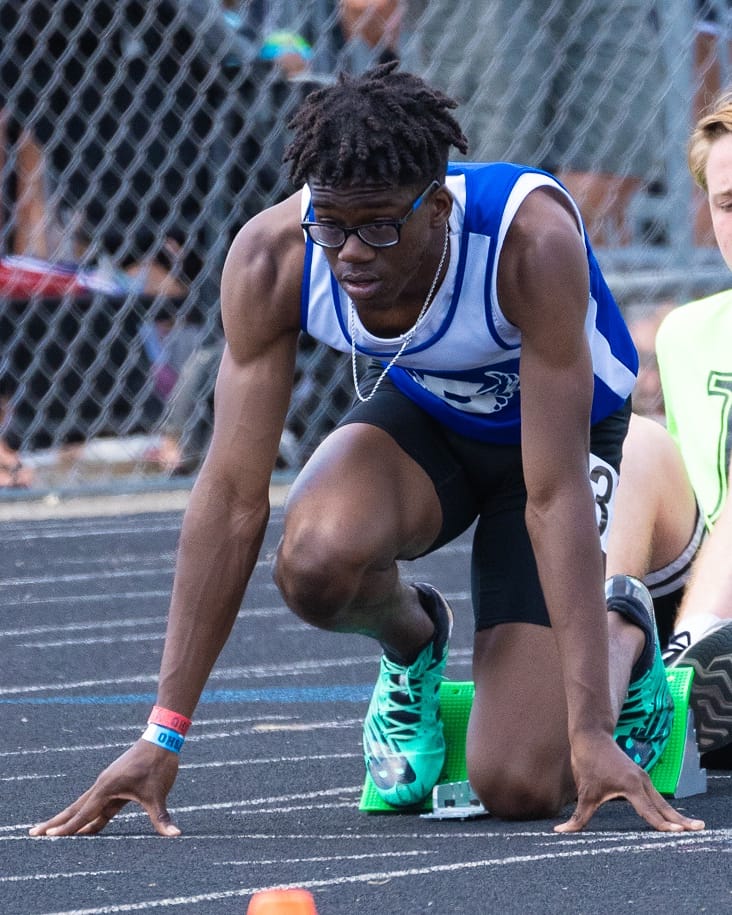 BexleoYearbook's tweet photo. Congrats to Mason Louis! State champ in the 400, the third in the 100, and 5th in the 200! Amazing day for the sophomore phenom! 👏🏼🦁🎉🏆 @bexleyschools @BexleyAthletics @bexleyhs @BexleyTrack https://t.co/ZqXH3f9eW0