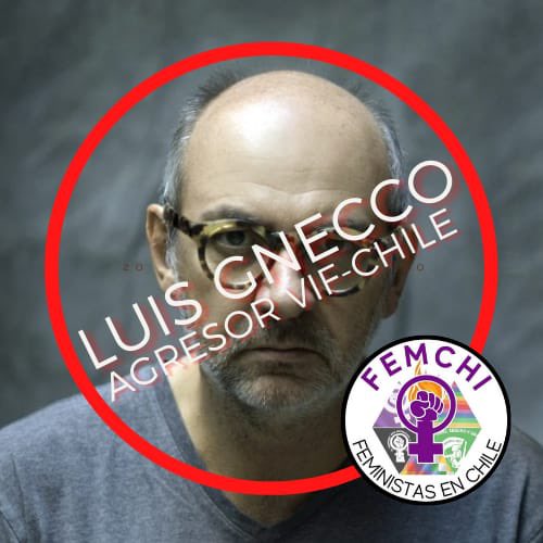 FEMCHI2021's tweet photo. El próximo martes 8 de junio el actor chileno Luis Gnecco, será formalizado por VIOLENCIA INTRAFAMILIAR: delito de Lesiones Menos graves en contexto de VIF

La VIF no tiene gradualidad ni atenuantes, LOS AGRESORES DE VIF cometen un delito, deben tener castigos.
No más impunidad! https://t.co/UTxUNvlUEi