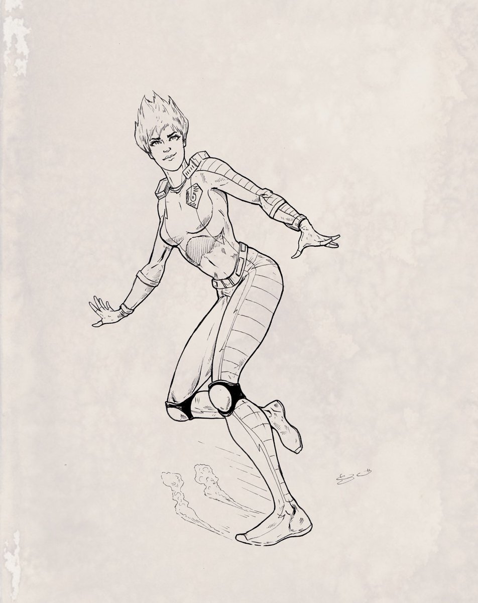 George_Vega_Art's tweet photo. For my love of things 80s.
As Featured in my book here are my Bionic-6 drawings. 
More of the family to come. 
#80s #bionic6 #cartoons #fanart https://t.co/SDdd99CKYK