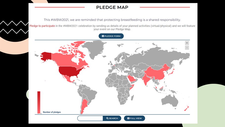 WABAsecretariat's tweet photo. #Breastfeeding is a human right that needs to be respected, protected & fulfilled.
Join the movement - put your country on our Pledge Map by sending us details of a physical/virtual event you are planning: https://t.co/VloX8MvefP
#buildingbackbetter #breastfeeding4publichealth https://t.co/xIwdtfmbKE