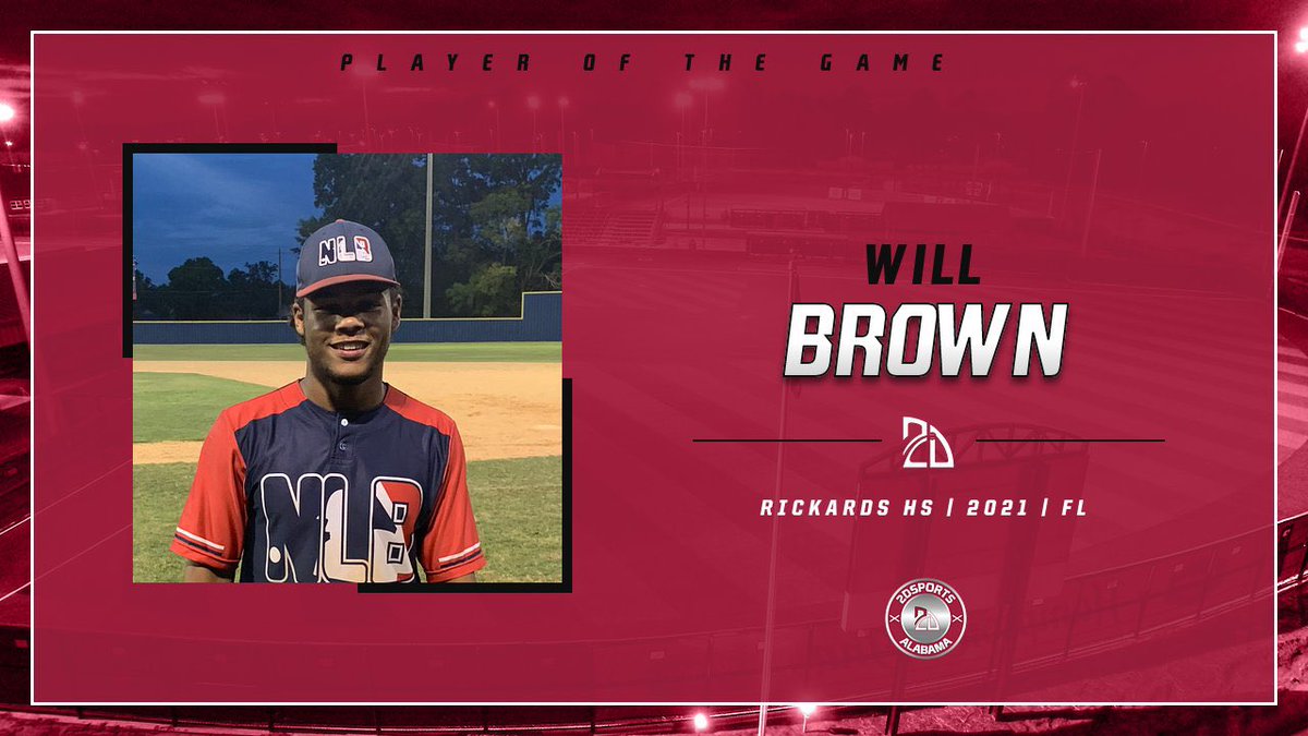 ⭐️ #TopPerformer ⭐️

Will Brown: 
1-2, 4RBI, 3B

Summer Team: NLB 18u