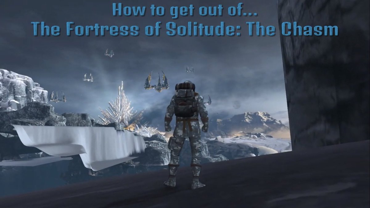 masterarkantos1's tweet photo. Want to explore this classic raid map? Check out my latest exploration video. DCUO: How to get out of The Fortress of Solitude: The Chasm (FOS 1) https://t.co/uIY0eO0IXO via @YouTube @JusticeTitanH @Superman_DCUO #DCUO #DCUniverseOnline @ShadowdragonDC @BeastBoyDCUO https://t.co/lhhtPW0ed8
