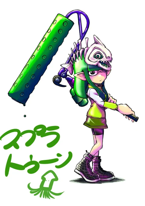 #スプラトゥーンイカちゃん 