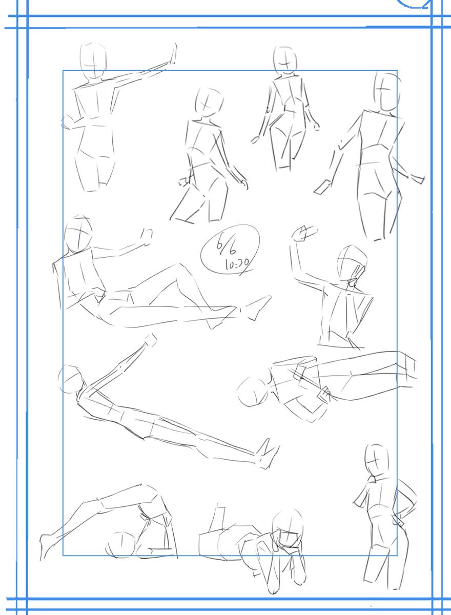 おはようございました(昼)
日課の60秒クロッキー、朝練できなかったので昼消化。今日もお絵かき頑張りますっ 