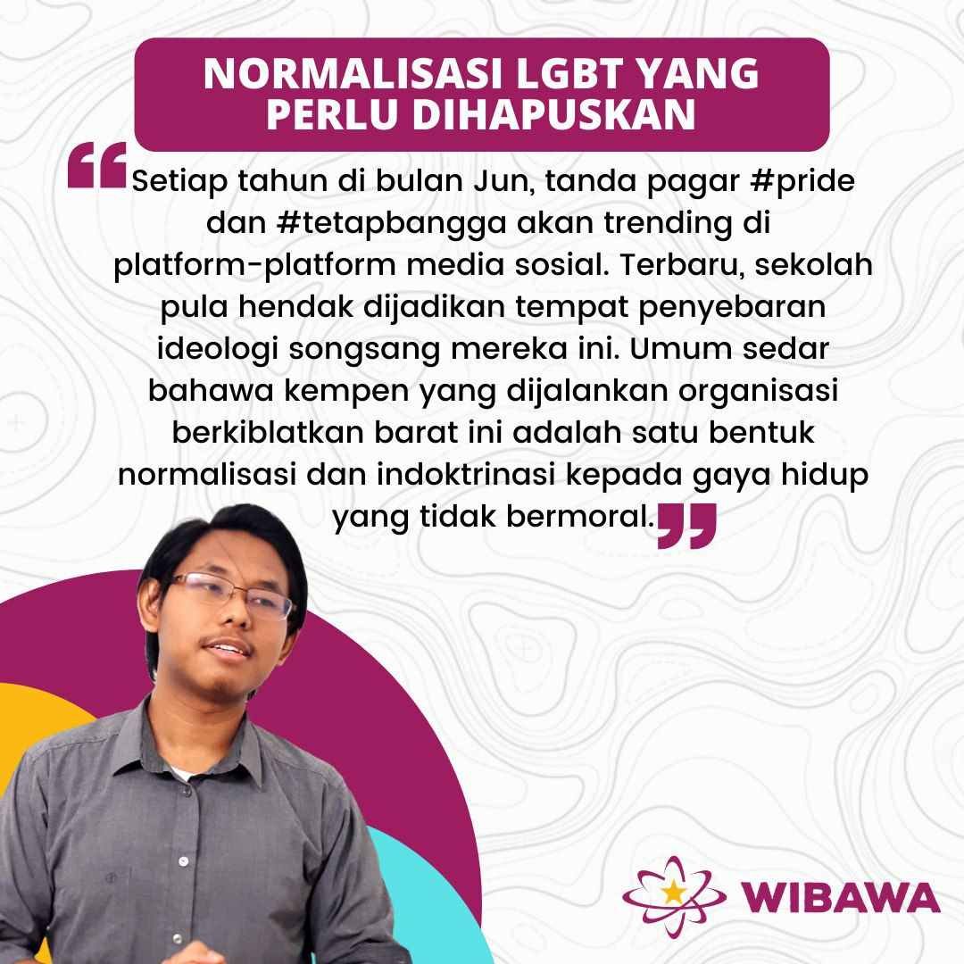 WibawaMalaysia's tweet photo. NORMALISASI LGBT YANG PERLU DIHAPUSKAN

"Isu LGBT+ semakin hari semakin membarah. Dahulunya hanya 4 huruf tetapi sekarang sudah pelbagai jenis malah wujud suara-suara yang membenarkan perbuatan terkutuk pedofilia dan zoofilia sebagai sebahagian daripada gerakan LGBT. https://t.co/lD1OAtNltZ