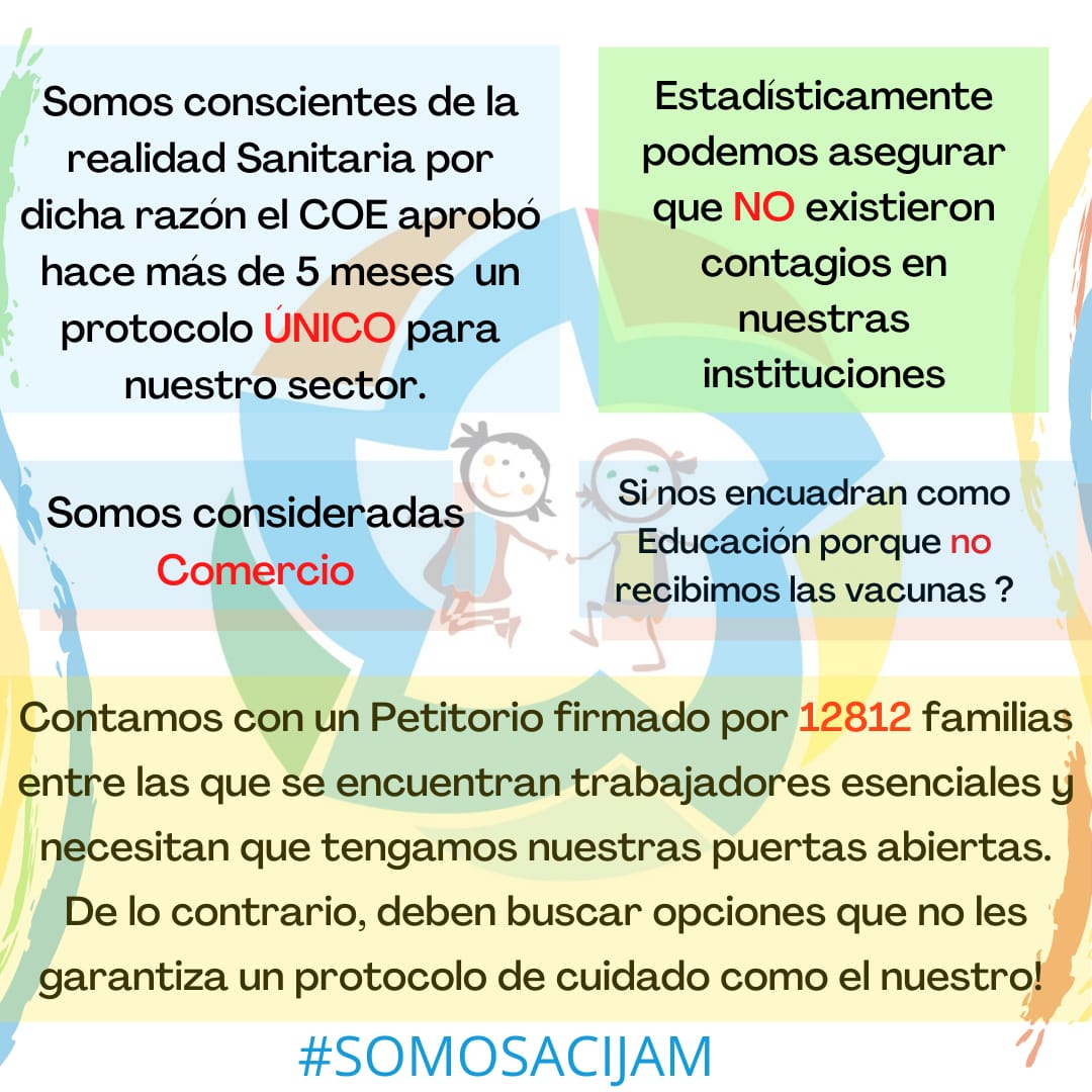 ACIJAM1's tweet photo. Los Jardines Maternales somos espacios seguros!!

#noalcierrejardinesmaternales
#yoapoyoaljardinmaternal https://t.co/PKIAfKMP98