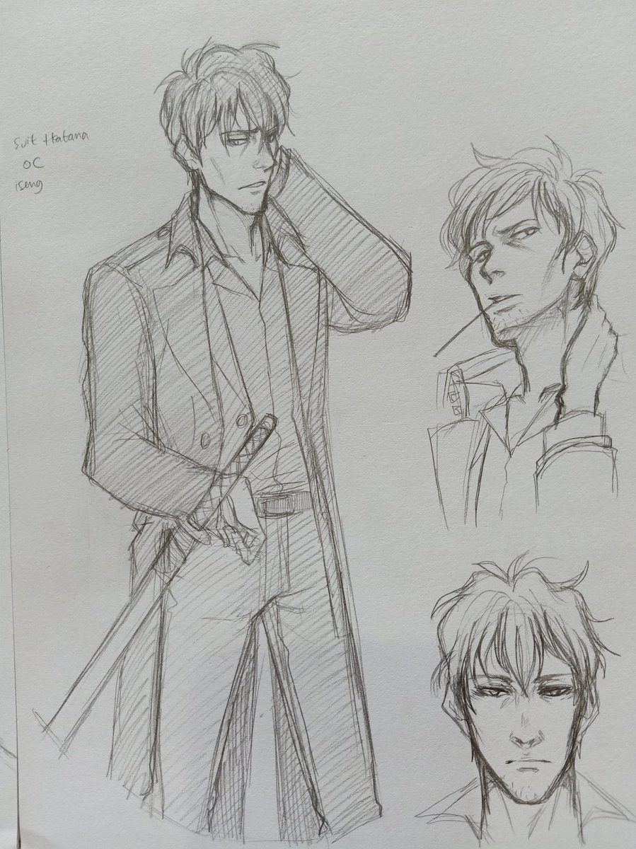 Admiral OC (now enrolled in fb hashtag taisho era), another spy oc but japanese, katana OC 