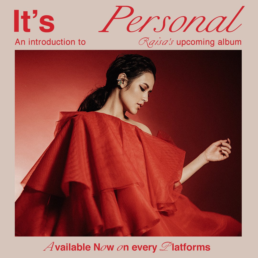 raisa6690's tweet photo. Persembahan spesialku untuk kalian yg udah nungguin album aku. This one is a little introduction to it. Hope you get an idea of what it's going to be. Enjoyyy

#RaisaItsPersonal https://t.co/CbGcTXhdxF