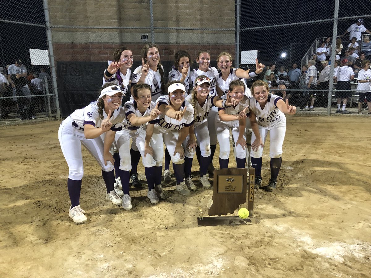 Clay City softball, semi-state champs for the very first time