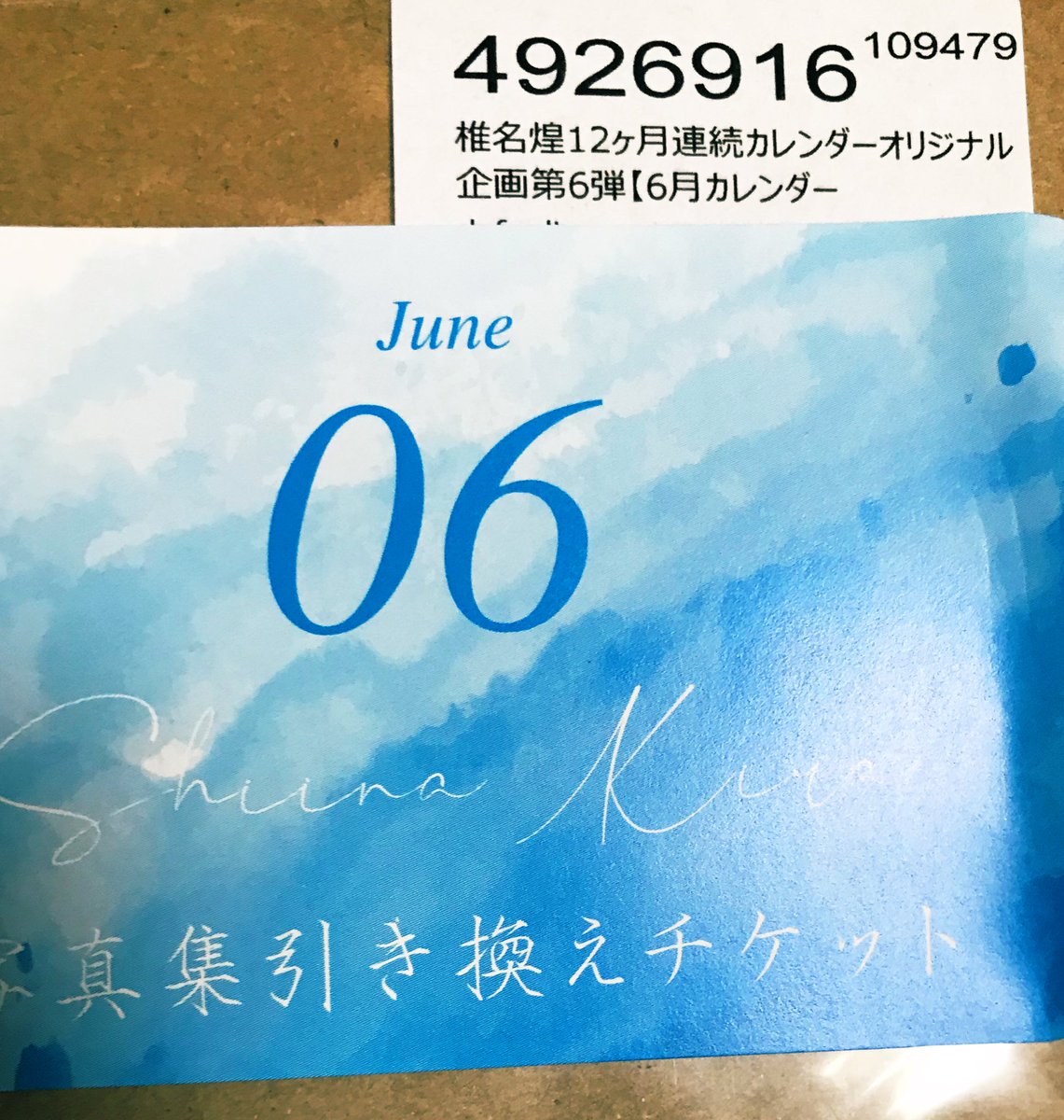椎名煌ポスターカレンダー12ヶ月分 | www.mxfactory.fr