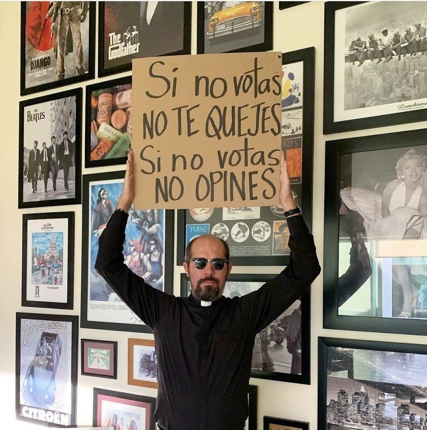 web_pastor's tweet photo. Este domingo 6 de junio hay #Elecciones2021Mx- #Elecciones2021PE en Perú y México: votar es un deber ciudadano y un modo concreto de ser cristiano-católico responsable. Yo sí iré a votar y me hace muy feliz porque es la primera vez... Obvio, votaré contra el comunismo https://t.co/N0kCIh9sc1