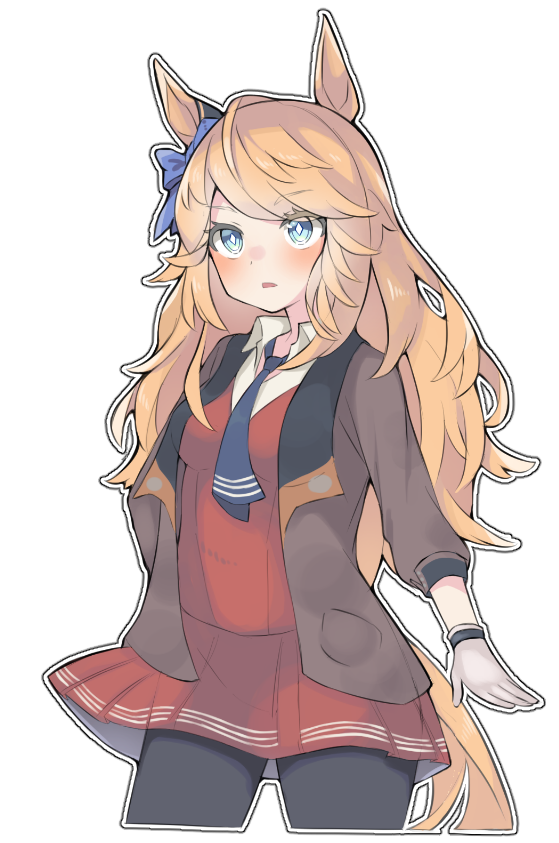 翠色さん Midoricolor5 のskeb依頼より 綺麗なゴルシことゴー 球体xのイラスト