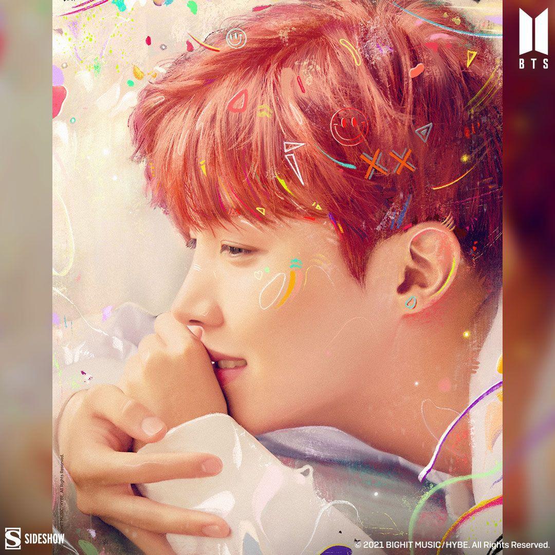 BTSVenezuela_'s tweet photo. INFO ℹ️

"Caras sonrientes, corazones y otros íconos coloridos giran alrededor de un joven músico en Love Yourself: #Jhope y #Jimin Fine Art Print de Kildren, disponible ahora como parte de la serie BTS Portrait"

💫
#sideshowxbts 

©️collectsideshow https://t.co/O4gcqPEOoH